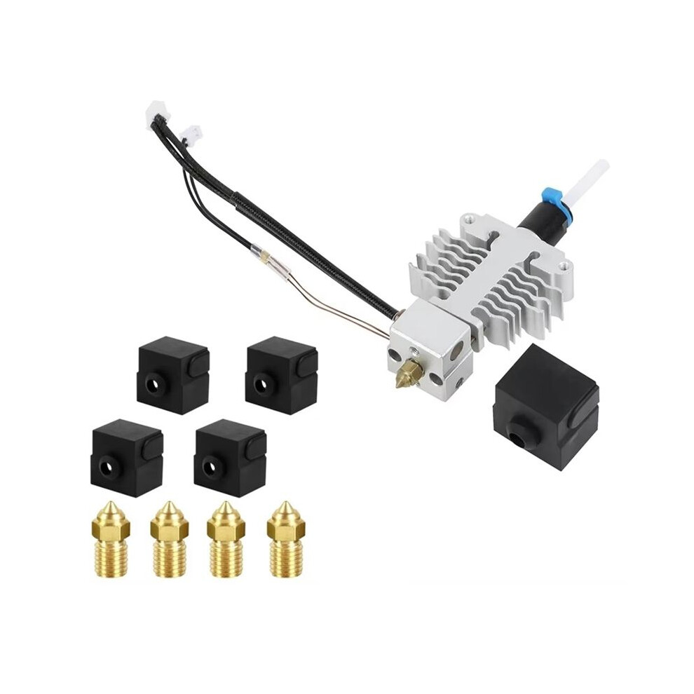 For 5 S1 Hotend With Silicone Sock And 0.4Mm Nozzle Extruder Hot End Kit For 5 S1 3D Printer 4713075486568
