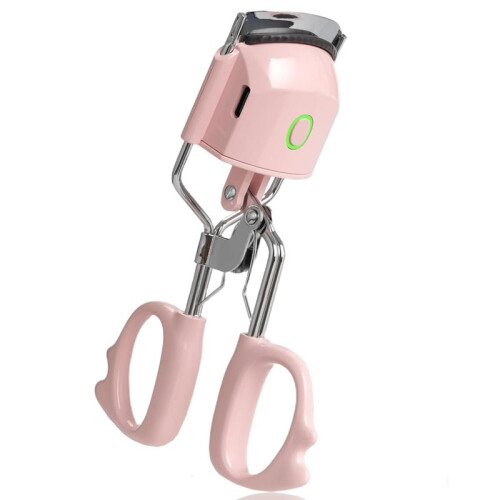 Heated Eyelash Curler, Heats  Quickly, Has Two Temperature Modes, Rechargeable, Creates Naturally Curled Eyelashes.