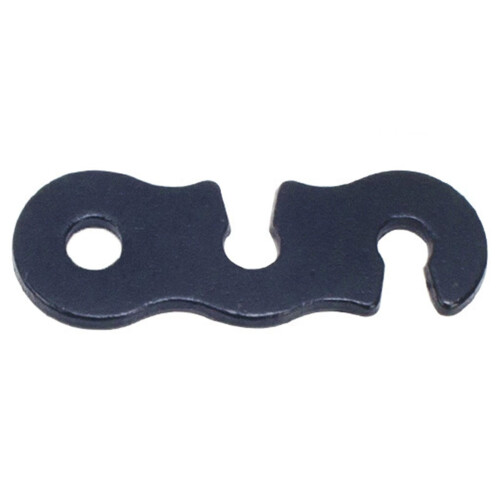 (Black) 10pcs S-Type Rope Tensioners for Camping Hammock