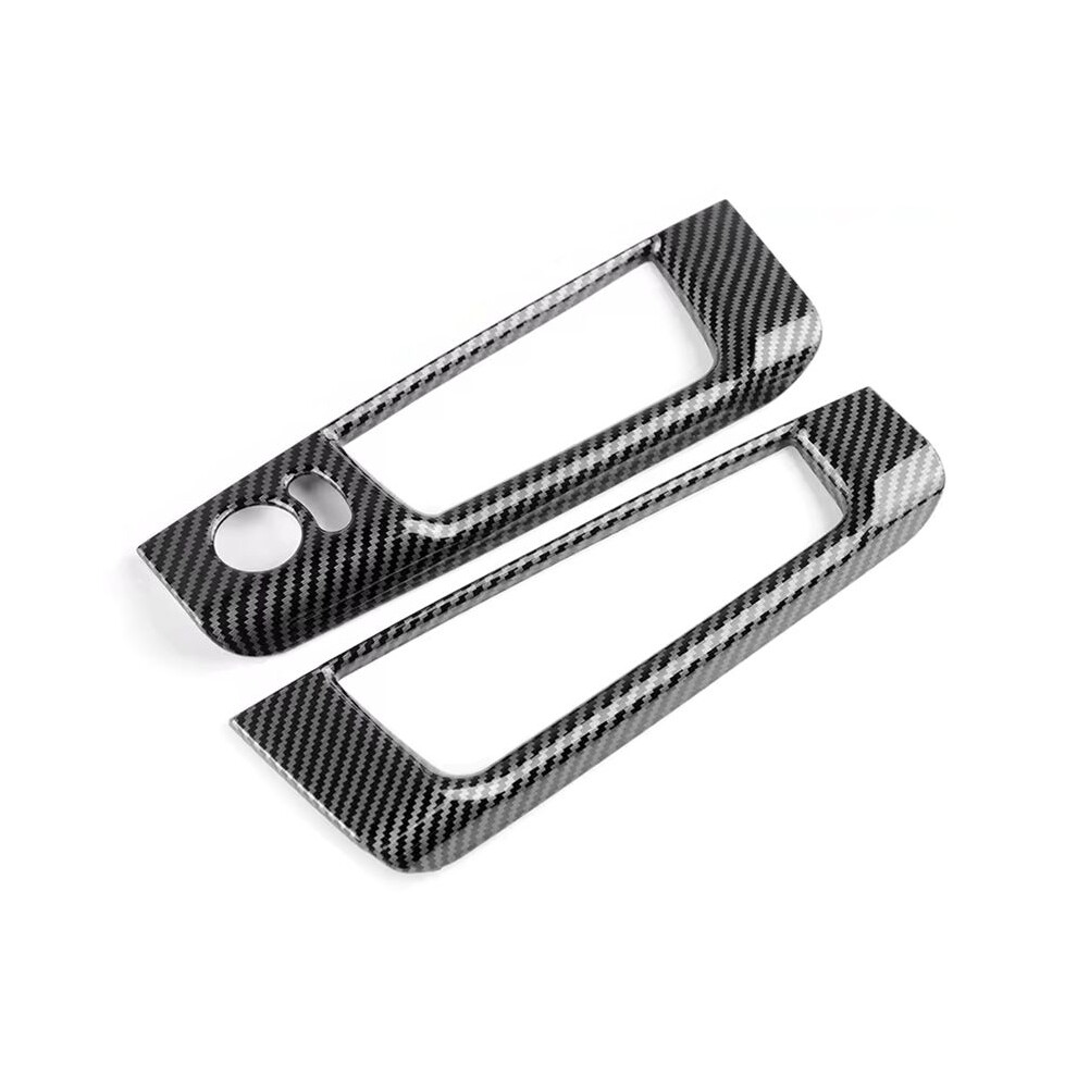 Carbon Fiber Rhd Car Rearview Mirror Adjustment Window Button Sticker For 500 Abarth 595 695 2008-2023 4713981536623