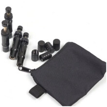 Adjustable Auto-Stop Tire Air Down Kit (10-30 PSI) Screw- Tyre Deflator Tool for Offroad 4x4 Vehicle Accessories