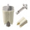 (Creamy White, Bagged) Chili Tomato Corer - Quick Vegetable Tool 1