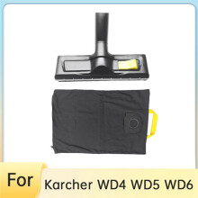 For WD4 WD5 WD6 Replacement Floor Brush Cloth Bag Switchable Wet/Dry Nozzle Floor Brush Attachment