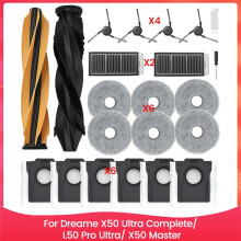 Accessories for X50 Ultra Complete/ L50 Pro Ultra/ X50 Master Robot Vacuum Cleaner, Replacement Parts Kit