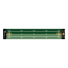 Hopfällbar Golfputtmatta Lätt Golfputtmatta Bärbar Golfträningsplatta Golftillbehör