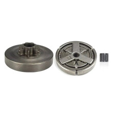 3 Stuks Koppelingsdrum, Koppelingsdeksel, Naaldlager voor 4500 5200 5800 45cc 52cc 58cc Kettingzaag Vervangingsonderdeel Tuingereedschap