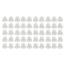 50 Pcs 22mm Transparent Fuel Carburetor Primer Bulb Oil Bubble for Chainsaw Brush Cutter Trimmer Brushcutter Replace