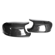 Car Rearview Mirror Cover Cap for X3 F25 X1 E84 Pre-LCI 2010 2011 2012 2013 Auto Parts Carbon Fiber