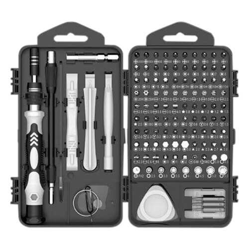 122-in-1 Magnetic Laptop Screwdriver Kit,Precision Screwdriver Set,Computer Repair Kit Hand Tools Hex Screw Driver Tool