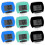 9-Pack Simple Pedometer for Walking Step Counting, Portable Clip- Step Tracker for Recording Calorie Consumption 1