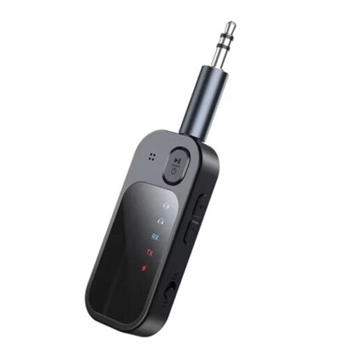 5.4 Transmitter Receiver 2-in-1 Wireless  Adapter-Use with Any 3.5MM Jack  Flight, TV