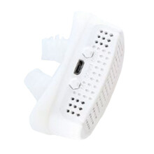 Electric Silicone Nasal Respirator Snore Oral Appliance Sleepping Ventilator Assisted Sleep White