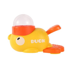 Interactive Pet Food Treat Dispenser Cartoon Duck Design Pet Snack Feeder for Dog Training Mental Enrichment