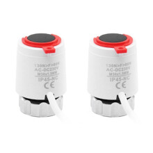 2 Pcs 230V Normally Closed NC M30x1.5mm Electrothermal Actuator for Underfloor Heating TRV Thermostatic Heat Dissipation