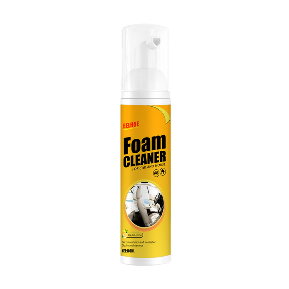 (100Ml) Car Foam Cleaner For Seats, Roof & Footrest 6424024507163