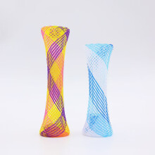 Colorful Stretchy Spring Cat Toy - Safe Indoor Pet Play