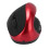 Mouse Verticale Wireless Destro Manuale 2.4G DPI Regolabile Rosso 1