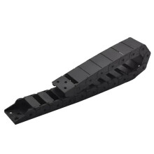 Cable Chains 18x25mm Bridge Type Semi-Open Plastic Towline Transmission Drag Chain for Machine
