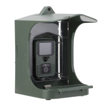 Mangiatoia intelligente per uccelli con telecamera 1080P HD, supporta fino a 256 GB, impermeabile IP65, compatibile con giardino esterno