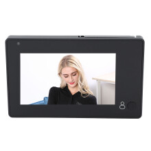 Smart Door Viewer with 4.3 Inch Screen 2MP 720P HD Wide Angle Night Vision Peephole Camera Compatible With Home Security