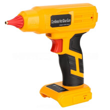 Akku-Heißklebepistole für 20V-Akku, Digitalanzeige, Temperaturregelung, Hochleistungs-Heißklebepistole für DIY-Bastelarbeiten