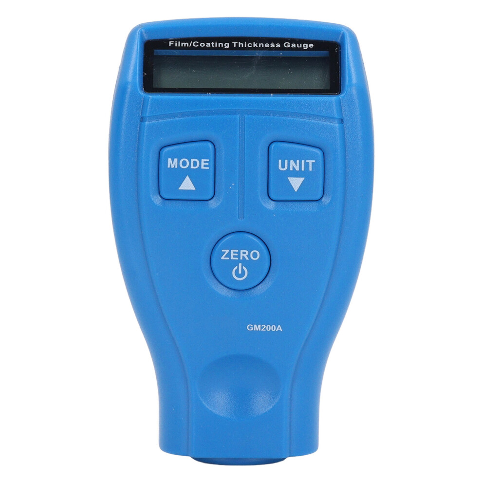 Paint Thickness Meter 0.01Mils Resolution Digital Display Coating Depth Gauge Tester Compatible With Paint Film Paper Coating Thickness 3223806638698