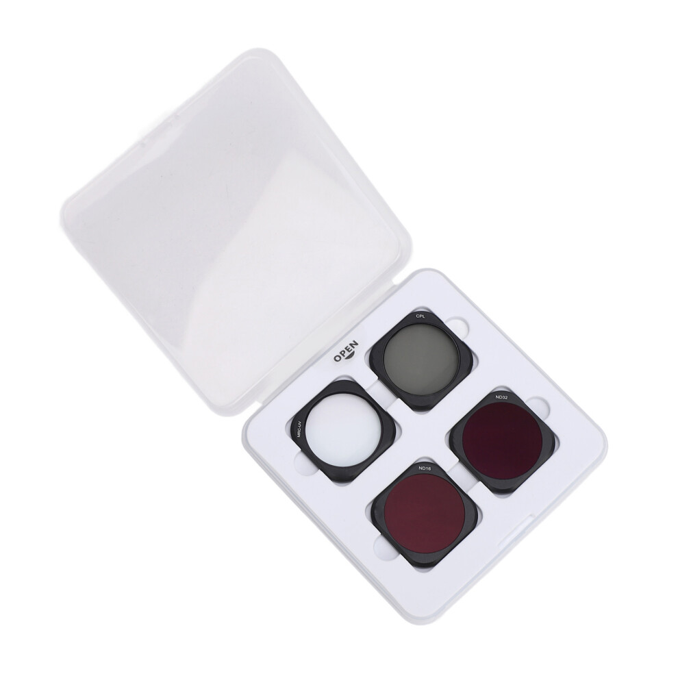 4Pieces Action Camera Lens Filter Kit Hd Coating Scratch Resistant Uv Cpl Nd16 Nd32 Lens Filter Compatible With Insta360 Ace Pro 3416323122652