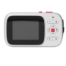 Digital Camera 72MP 2.5K 16x Zoom Anti Shake Auto Focus Compact Camera with 2.4 Inch IPS Display Compatible With Travel Vlog Silver