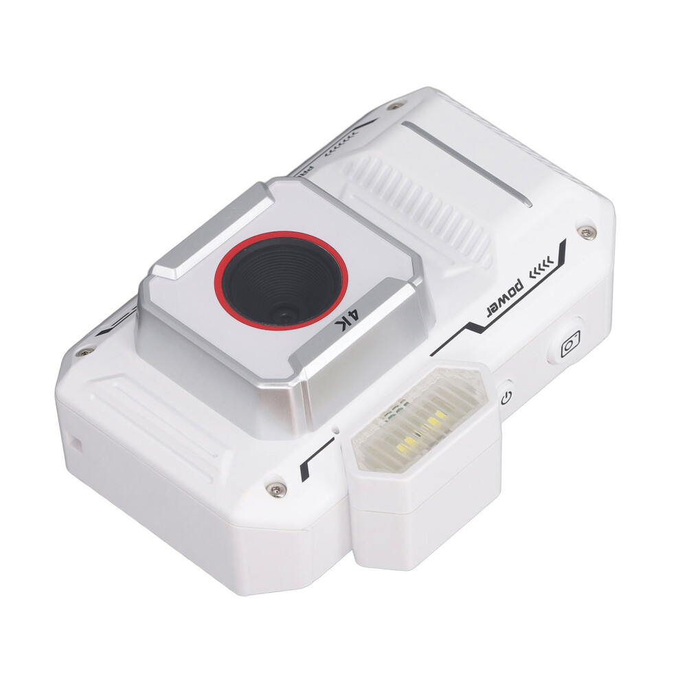 4K Digital Camera Professional Smart 65Mp High Definition 18X Zoom Auto Focusing Vlogging Camera Compatible With Home Travel White 3495224095142