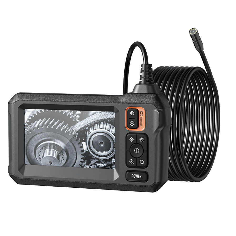 Endoscope Camera With 4.3Inch Ips Screen 170 Degree Viewing Angle Ip67 Waterproof Hd Borescope Flexible Sewer Camera 5M/16.4Ft Light 3328690620795