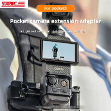 STARTRC uitbreidingsadapter compatibel met sportcamera's, camerabevestiging met 1/4 inch schroefgat, compatibel met DJI OSMO Pocket 3