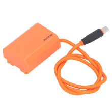 Fully Decoded NP FZ100 Dummy Battery Type C to FZ100 Dummy Battery Compatible With A9 A9 II A9R A9S A7 III A7R III A7S III A6600 A7 IV A7R IV A7C FX3
