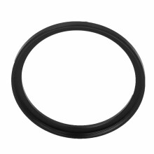 Schwarzer Filteradapterring aus Aluminiumlegierung, Reduzierring, Step-Up-Konverter, kompatibel mit UV-, CPL- und ND-Nahkameraobjektiven (72–77 mm)