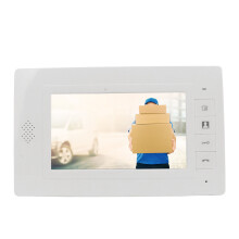 Interphone vidéo filaire avec sonnette vidéo 7 pouces, kit caméra HD, déverrouillage, surveillance, interphone bidirectionnel, prise US.