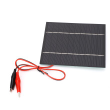 Painéal Luchtaire Gréine le Clampán 3.5W 5V Painéal Gréine USB Inaistrithe Sileacain Mhonachriostalach atá Comhoiriúnach le Taisteal Allamuigh