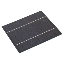 Carregador solar para celular, bateria externa, carregamento USB, 3,5 W, 3,7 V - 5 V, silício monocristalino.