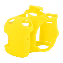 Capa de silicone macio para câmera, à prova de choque, antiderrapante, personalizada e compatível com D3200.