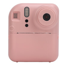 2,4 inch IPS-scherm, instant printcamera, 12 MP, digitale videocamera voor kinderen, peuterprintcamera, geschikt voor kinderen, roze.