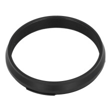 Lensadapterring 49 mm camerafilter metalen adapterring compatibel met Fujifilm X100V X100VI X100F X100 X100T X100S X70 zwart