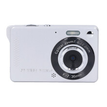 50MP digitale camera 1080p 2,8 inch scherm Autofocus Elektronische beeldstabilisatie Compacte digitale camera zilver