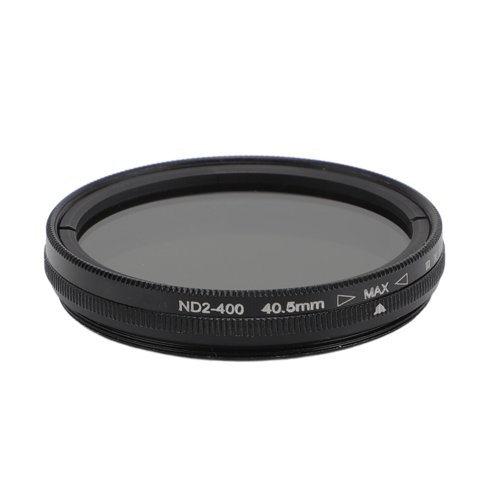 Adjustable Nd Camera Lens Filter Nd2 To 400 Neutral Density Optical Glass Nd Filter Compatible With Photography 40.5Mm Light 3519631471136