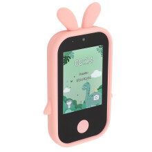 1080P 48MP digitale camera 2,8 inch IPS touchscreen MP3-muziekspeler Kindertelefoon met selfiecamera Roze