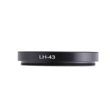 Gegenlichtblende 43 mm HD UV-Filter 43 mm Objektivhut-Set kompatibel mit EF M 22 mm F2 STM Kompaktsystem-Festbrennweite