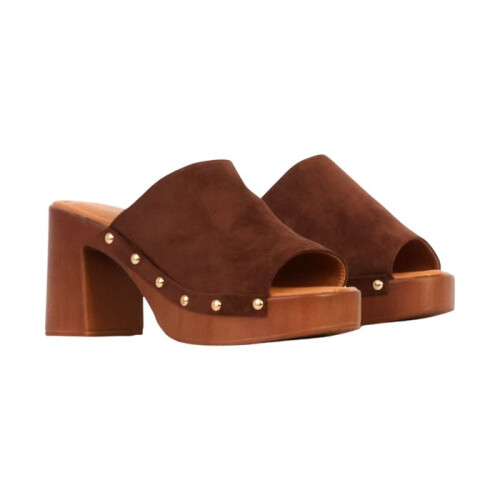 Sandali con Tacco Joia - Marrone 2