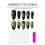 (S) Shiny Almond False Nails for DIY Home Decoration 8