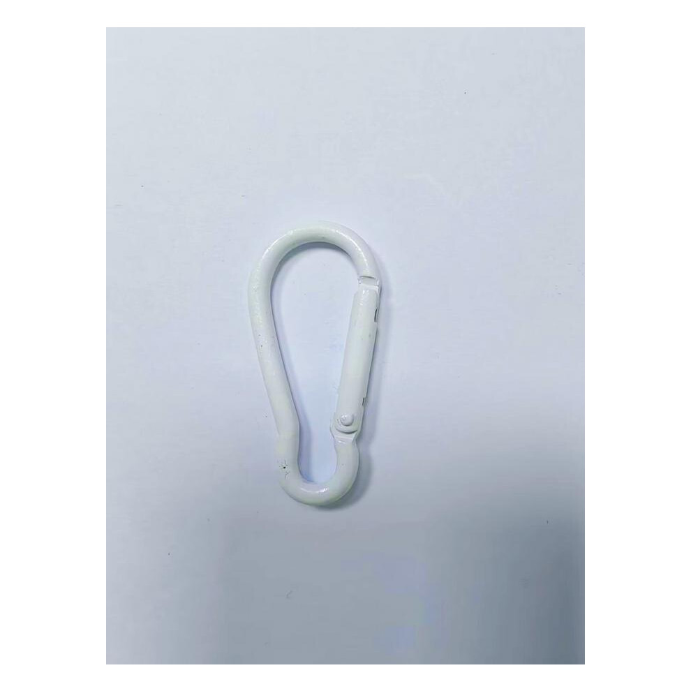(White, 10Pcs) Colorful Gourd Carabiner Keychains - 10Pcs 6253032908842