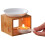 1pc Essential Bamboo Aromatic,Essential Oil Burner Diffuser,Tea Light Candle Holder Aromatherapy Oil Warmer 4