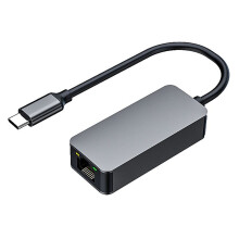 2500Mbps Ethernet Gigabit Adapter Type-C to RJ45 Network Card 2.5G Gigabit Ethernet Converter LAN Hub for Win 8.1/10/11