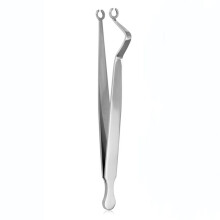 Ear Nose Piercing Clamps,Nose Septum Piercing Piercing Tool for All Piercings Stainless Steel Slotted Locking