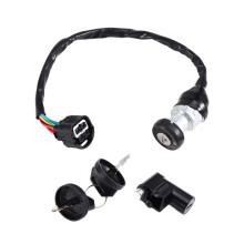 Interruptor de Ignição de 4 Fios com 2 Chaves Adequado para Linhai T-Boss 550 48295 ATV UTV